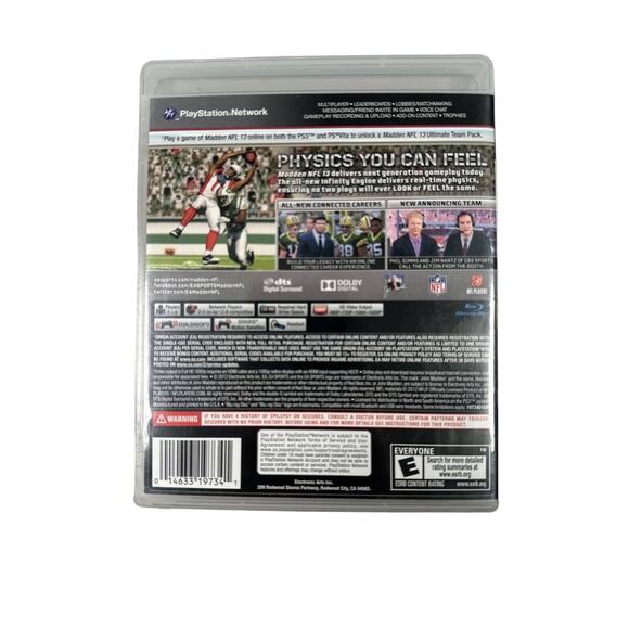 Madden NFL 13 (Sony PlayStation 3, 2012) Complete, Tested - Picture 6 of 6